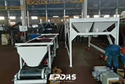 Torrblandningsbetongfabrik i Peru
