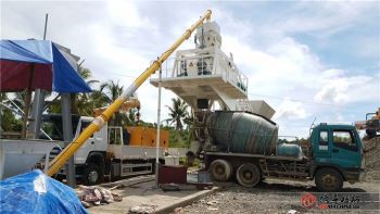 35 m3 / h mobil betongblandningsanläggning